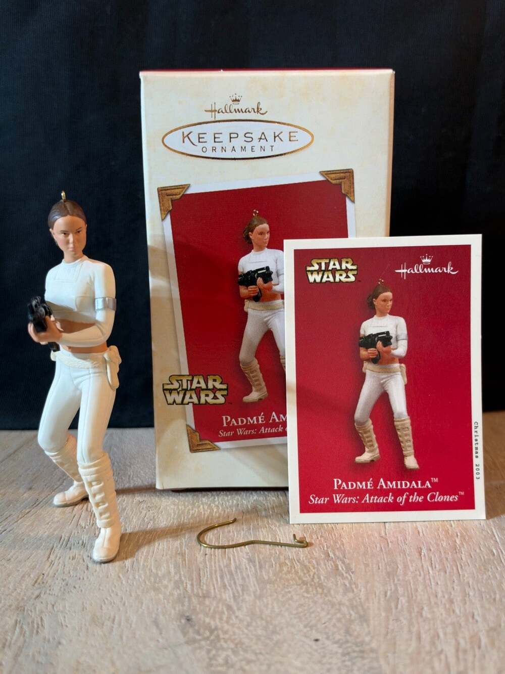 Hallmark Keepsake Ornament 2003 Senator Padme Amidala Attack of the Clones New